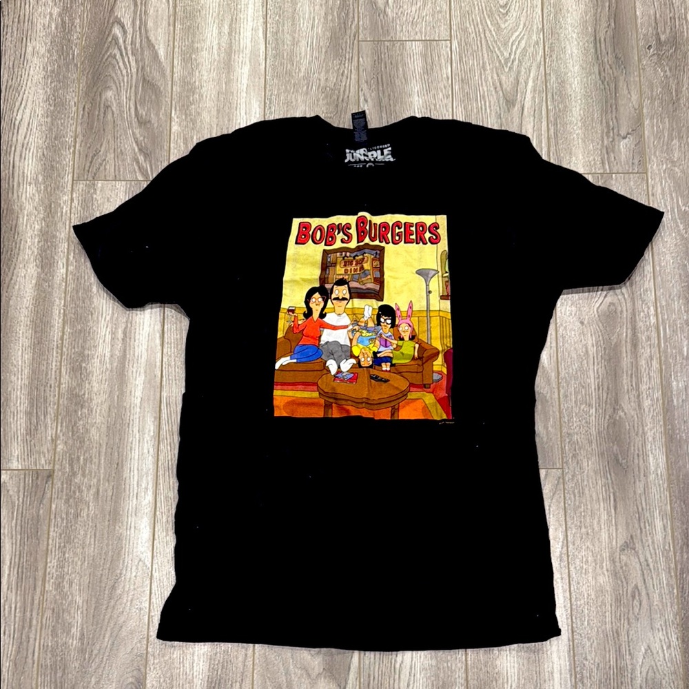 Bob's Burgers  Black T-Shirt